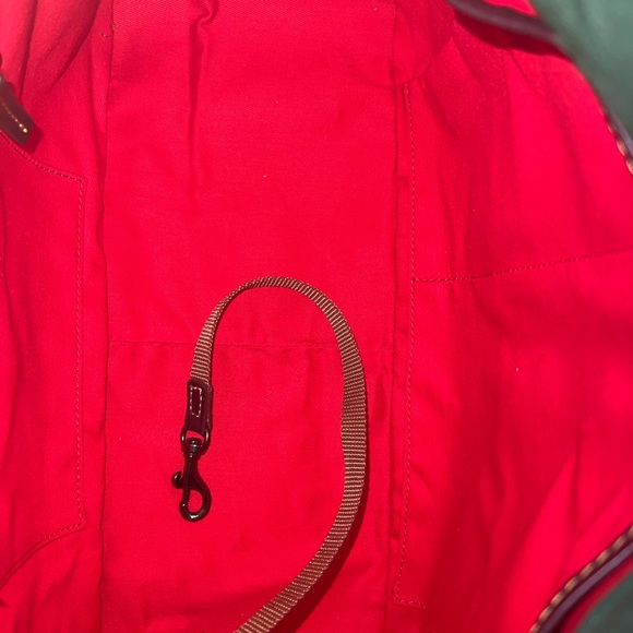 Dooney & Bourke Plum Wine East West Zip Sac - Picture 7 of 7